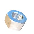 Allied Titanium Hex Nut, 7/16"-20, Titanium, Grade 5 0005343